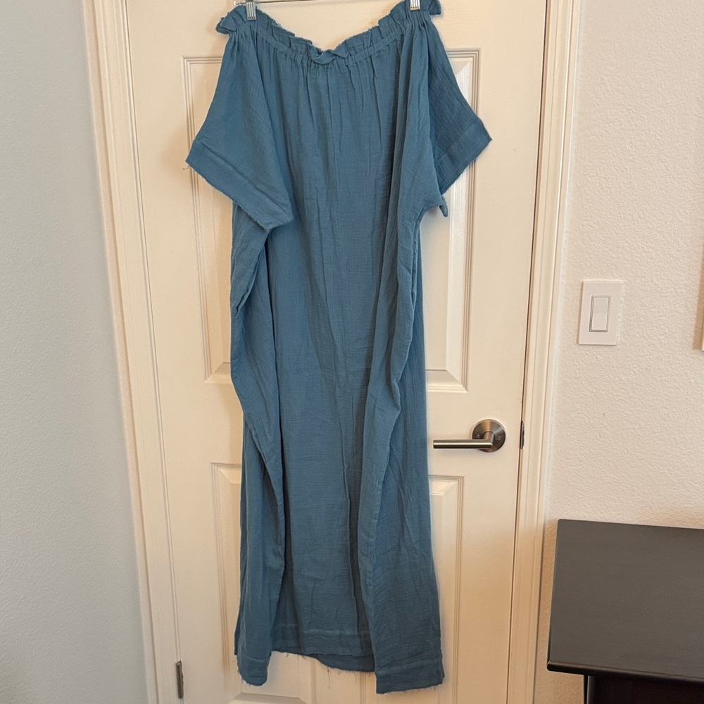 MIKOH Mirakami Off-Shoulder Maxi Dress Sz 3 (large)